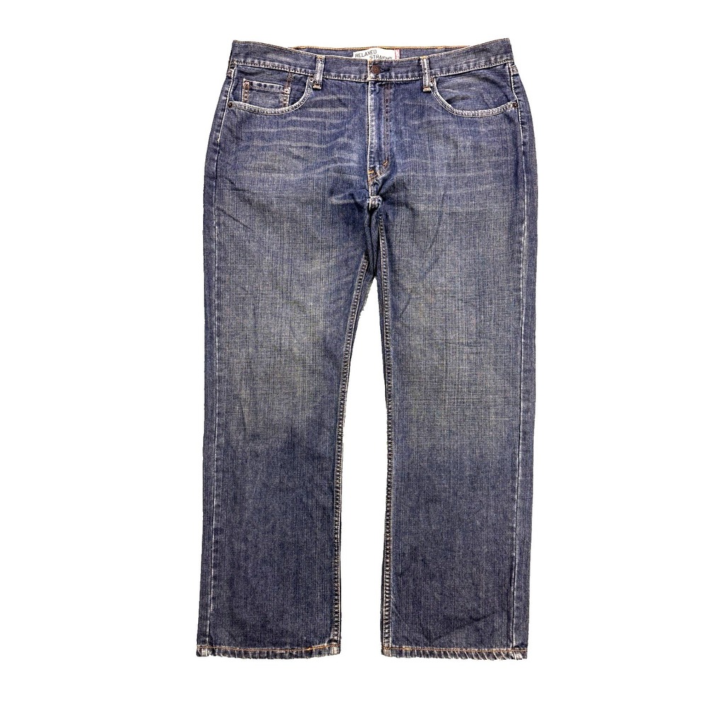 Levis 559 Jeans Men 40x32 Blue Relaxed Straight Medium Fade Denim